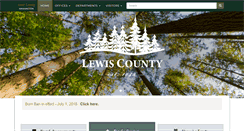 Desktop Screenshot of lewiscountywa.gov